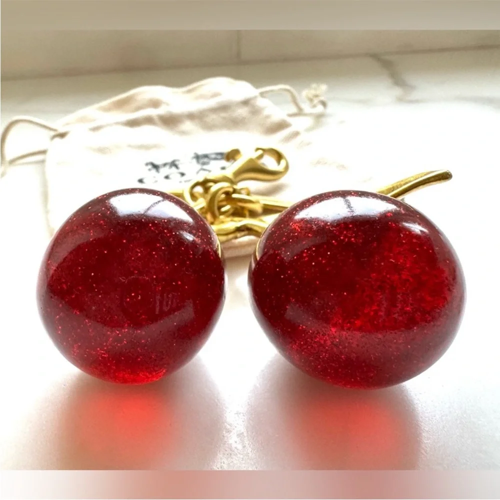 FLASH SALE - Coach Cherry Y2K Bag Charm